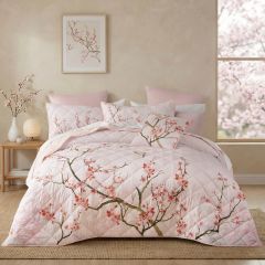 Bianca Evelyn Bedspread Set Blush