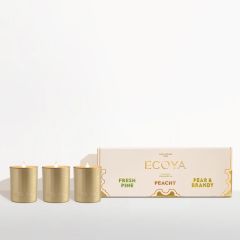 ECOYA Mini Goldie Trio Candle Set