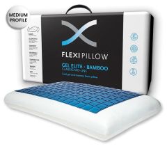 Flexi Pillow Cool Gel Elite Classic Low Profile Pillow