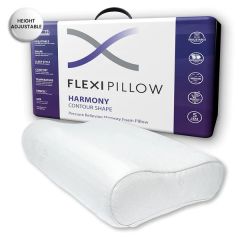 Flexi Pillow Harmony Dual Contour Memory Foam Pillow