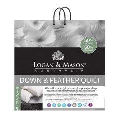 Logan and Mason 50/50 Duck Down & Feather Quilt