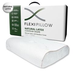 Flexi Pillow Natural Latex Dual Contour Pillow