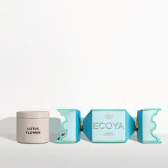 ECOYA Lotus Flower Tin Candle Bon Bon