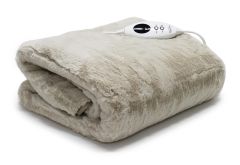 Onkaparinga Faux Mink Heated Throw Soap