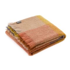 St Albans Mohair Throw Rug Blanket WilloW