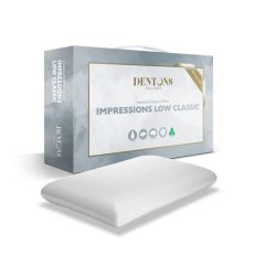 Dentons Impressions Low Classic Memory Foam Pillow