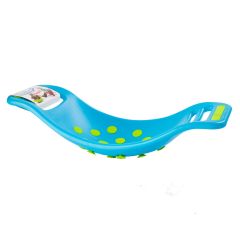 Fat Brain Toy Co. 71cm Teeter Popper Kids Balance Toy/Rocking Seat 3y+ Blue
