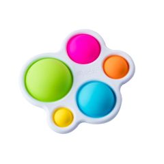 Fat Brain Toy Co Dimpl for 10m-24m Babies/Infants Colour Pop Sensory Bubble Toy