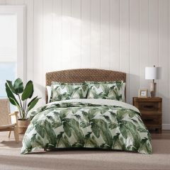 Tommy Bahama Fiesta Palms Printed Quilt Cover Set-Green