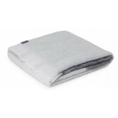 St Albans Mohair Throw Rug Blanket Ghost