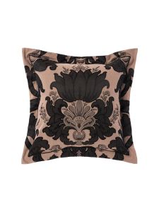 Grace By Linen House Dionisia Black European Pillowcase