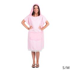 SPLOSH Hooded Towel Adults Pink Poncho S-M