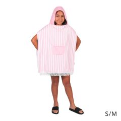 SPLOSH Hooded Towel Kids Pink Poncho S-M