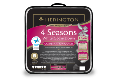 Herington 4 Seasons White Goose Down Quilt