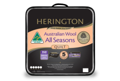 Herington 350GSM All Seasons Wool Quilt