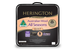 Herington 350GSM All Seasons Wool Quilt