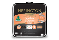 Herington White Duck Down & Feather 50 Quilt