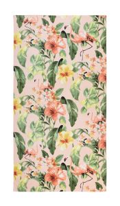 Tommy Bahama Hibiscus Grove Beach Towel Coral/Multi