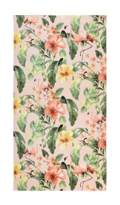Tommy Bahama Hibiscus Grove Beach Towel Coral/Multi