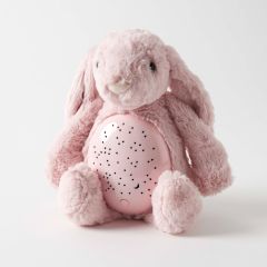 Jiggle & Giggle Kids Plush Night Light-Pink Bunny