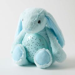 Jiggle & Giggle Kids Plush Night Light-Blue Bunny