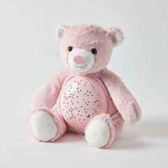 Jiggle & Giggle Kids Plush Night Light-Pink Bear