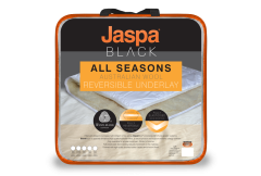 Jaspa Black All Seasons Reversible Wool Underlay
