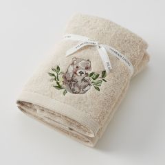 Pilbeam Living Wombat Hand Towel Set of 2 (1 Plain)