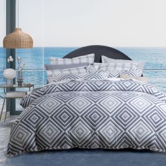 Private Collection Lambert Quilt Cover Set Ink