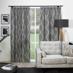 LANGTON BLOCKOUT PENCIL PLEAT CURTAIN