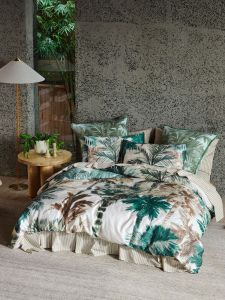 Linen House Cynthia Teal Quilt Cover Set