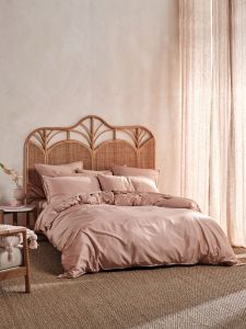 Linen House Nara Clay Bamboo Quilt Cover Set