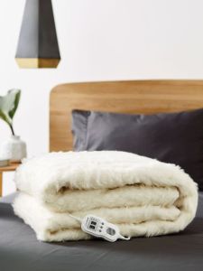 Linen House Wool Electric Blanket Multi-Zone