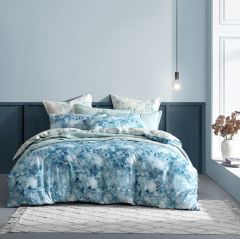 Logan & Mason Kiama Quilt Cover Set Blue