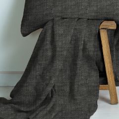 M Home French Linen Flat Sheet Grey Marle