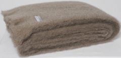 Masterweave Windermere Mohair Knee Wrap Throw Blanket-Manuka
