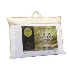 Bianca Sleep Easy Talalay Latex Medium Profile & Medium Feel Pillow 