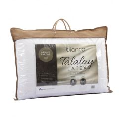 Bianca Sleep Easy Talalay Latex Medium Profile & Soft Feel Pillow 