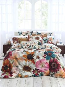 MM Linen Flowerbed Multi Quilt Cover Set