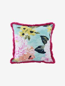 MM Linen Ravello Aqua Cushion 50x50cm