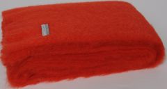 Masterweave Windermere Mohair Knee Wrap Throw Blanket - Hibiscus