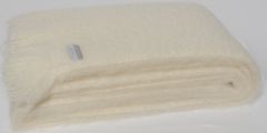 Masterweave Windermere Mohair Knee Wrap Throw Blanket-Dove