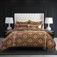 Davinci Napoleon Quilt Cover Set Shiraz