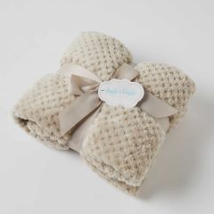 Pilbeam Living Aria Baby Blanket-Latte