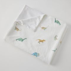 Jiggle & Giggle Dallying Dinosaurs Soft Fleece Blanket
