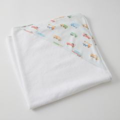 Jiggle & Giggle Trucking Along Hooded Towel