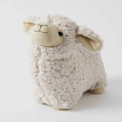 Pilbeam Living Woolley Door Stop Cream
