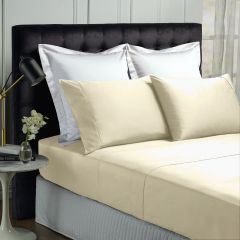 Park Avenue 500 Thread count Cotton Bamboo Sheet sets in Vanilla