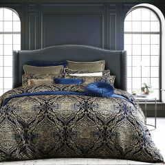 Davinci Peron Quilt Cover Set Night