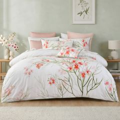 Bianca Petalyn Quilt Cover Set White